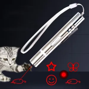 USB In-Line Laser Patter Hračky pro Kočky - Zábavná Hračka pro Domácí Mazlíčky TopTechnology USB In-Line Laser Patter Hračky pro Kočky - Zábavná Hračka pro Domácí Mazlíčky TopTechnology