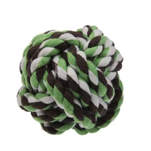 Hračka pro psy a kočky - bavlněná koule 7,5 cm (náhodná barva) TopTechnology