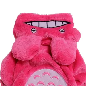 Hřejivý kabátek pro psy Pet Coral Fleece - velikost S (růžový) TopTechnology
