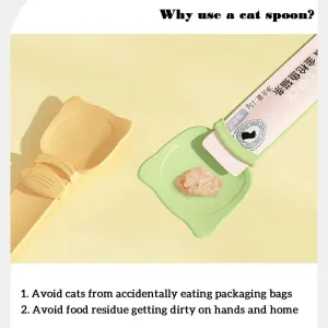 Mísa pro kočky Cat Strip Squeezer - lžíce na krmení v zelené barvě TopTechnology Mísa pro kočky Cat Strip Squeezer - lžíce na krmení v zelené barvě TopTechnology