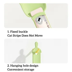 Mísa pro kočky Cat Strip Squeezer - lžíce na krmení v zelené barvě TopTechnology Mísa pro kočky Cat Strip Squeezer - lžíce na krmení v zelené barvě TopTechnology