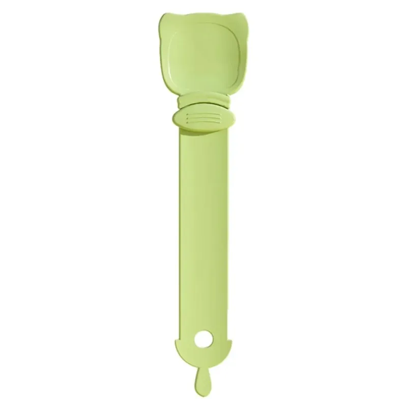 Mísa pro kočky Cat Strip Squeezer - lžíce na krmení v zelené barvě TopTechnology