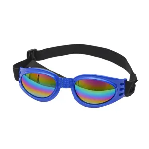 Skládací polarizační brýle pro psy UV400 - modré TopTechnology